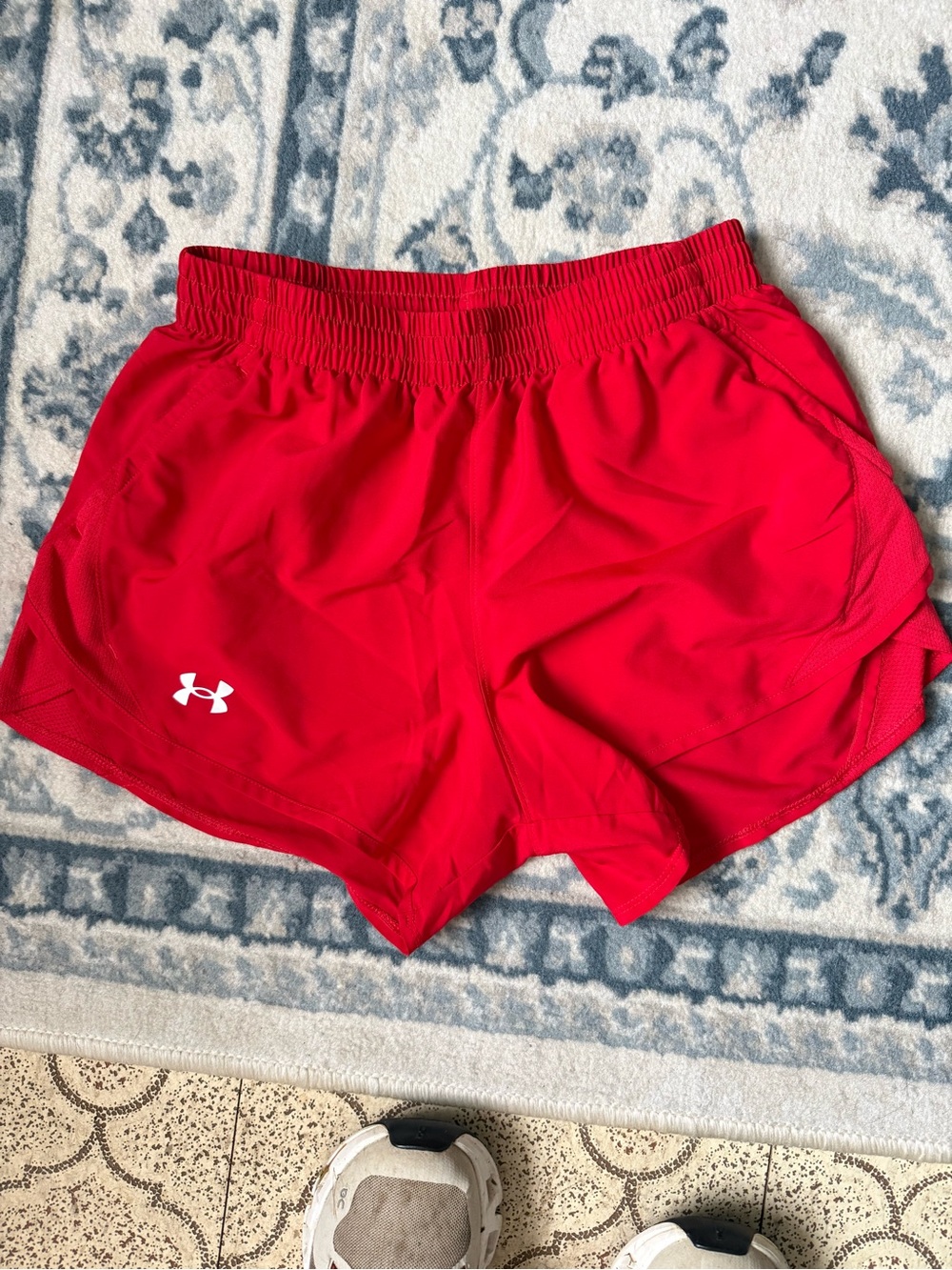 Under Armour Women’s Bright Red Athletic Running Shorts